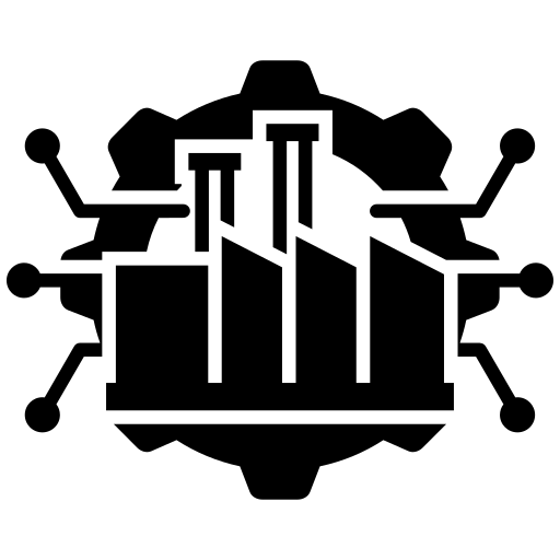 Smart Factory Icon